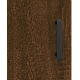 vidaXL Komoda boja smeđeg hrasta 34 5 x 34 x 90 cm konstruirano drvo | shoptok.hr