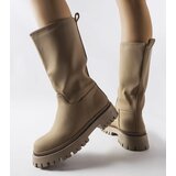 Gemre Brown Matte Hollie Boots | shoptok.hr