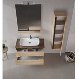 Hanah home Kupatilski ormarić sa umivaonikom i ogledalom (2 komada) Galia 100 v2 529 | Eponuda.com