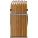  Držač za cjepanice izgledom drva 180x45x100 cm pocinčani čelik | Eponuda.com