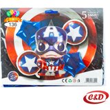  Balon set Capitan America | Eponuda.ba