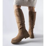 Gemre Brown flat insulated boots Millbrook Cijene