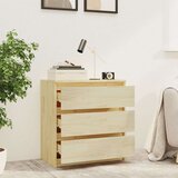  Noćni ormarić 60 x 36 x 64 cm od masivne borovine | shoptok.hr