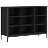 Ormarić za cipele crni 100 x 35 x 70 cm od konstruiranog drva | Eponuda.com