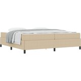  Konstrukcija postelje Svetlo zelena siva 200 x 200 cm blago, (5000126758) | Shoptok.si