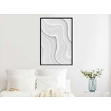  Poster - Snow Contour Lines 20x30 | shoptok.hr