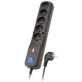 LESTAR Power strip LV-530W 5W black 3M | shoptok.hr