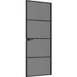  Unutarnja vrata 76 x 201,5 cm Kaljeno Staklo i Aluminij | shoptok.hr