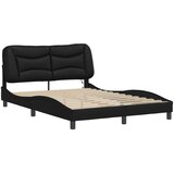  Okvir kreveta s LED-om bez madraca Hvar crni 120 x 200 cm | shoptok.hr