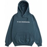 Rave Puloverji Core logo hoodie Zelena Cene