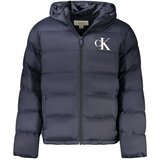 Calvin Klein Zimska jakna tamno plava / bijela | shoptok.hr