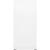 vidaXL Ormarić za spise bijeli 46 x 62 x 133 cm čelični | shoptok.hr