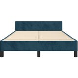  Okvir kreveta bez madraca tamnoplavi 120x190 cm baršunasti | shoptok.hr