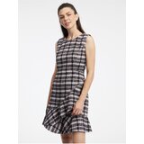 Orsay Women's pink and black tweed dress - Women Cene