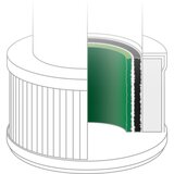 Medisana Filter za Air Aparat za prečišćavanje vazduha (1 kom/pak) | ePonuda.com