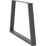  Noge za blagovaonski stol V-oblika 3 kom antracit 90 x (72-73,3) cm čelik | shoptok.hr
