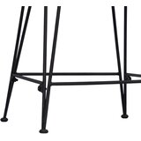 Barska stolica 2 pcs Crna 44 x 54 x 96 cm Ratan i Čelik | shoptok.hr