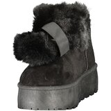 Laura Biagiotti 9852 ženske čizme s krznenom podstavom i platformom 5 cm crne | shoptok.hr