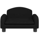 Krevet za pse crni 50 x 40 x 30 cm od tkanine | Eponuda.com