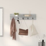 vidaXL Nadwyčajna obešalnik za plašče Betonsko siva 80 x 10.5 x 18 cm Cene