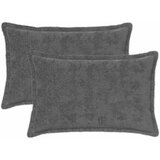  Presvlaka za jastuk 2 kom. HOUTEN Tamnosiva 30 x 50 cm Cijene
