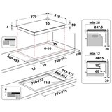 Whirlpool WL S2177 CPNE vgradna indukcijska kuhalna plošča | Shoptok.si