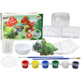 Creative Artistic Set Dinosaurs 3D Plaster Paints Cene