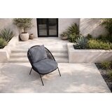 Venture Home Lindos vrtna lounge fotelja, crna | shoptok.hr