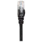 Intellinet 345040 RJ45 mrežni kabel, Patch kabel cat 5e U/UTP 20.00 m crna 1 St. | shoptok.hr