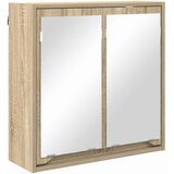  Kupaonski ormar s ogledalom Zidne Sonoma hrast 60 x 20 x 60 cm | shoptok.hr