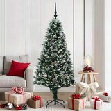  Umjetno božićno drvce Zelena 180 cm PVC i Čelik i Plastika | shoptok.hr
