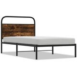 Maison Chic Posteljni okvir - Enojna postelja - Postelja za odrasle brez vzmetnice 100x200 cm dim. hrast inž. les-J6475, (21768913) Cene