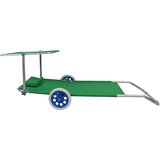 Gardenson Vrtni Ležalnik Bindox, Zelena | Shoptok.si