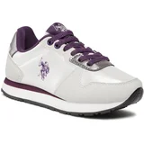 US POLO ASSN. WHITE CHILDREN'S SPORTS SHOES