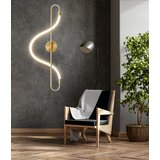 Toolight APP858-W Long Gold LED zidna svjetiljka | shoptok.hr