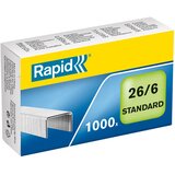 Spajalice strojne br.26/6 pk1000 standard rapid 24861300 Cene