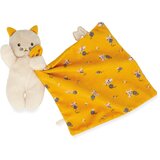 Kaloo ninica carré douceur cat yellow Cene