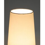 Kave Home Bela/temno rjava namizna svetilka s tekstilnim senčilom (višina 50 cm) Amire – | Shoptok.si