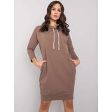 RELEVANCE Dress-RV-SK-4597-1.97-brown | shoptok.hr