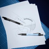Faber-Castell Faber-Castell: Grip Matic grafitno polnilno svinčnik z 0,5mm konico v temno modri barvi | Shoptok.si