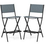 Costway Komplet vrtnih stolov Barski stoli 2 kosa., (5000007066) | Shoptok.si