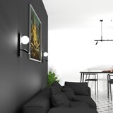  Zidna usmerena svetiljka SIRIO 2xG9/25W/230V crna | Eponuda.com