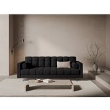 Cosmopolitan Design Temno siva raztegljiva sedežna garnitura s prostorom za shranjevanje 222 cm Bali – | Shoptok.si