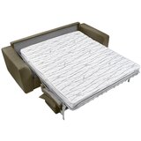Bobochic Paris Zelena/rjava raztegljiva sedežna garnitura iz rebrastega žameta 225 cm Augustin – | Shoptok.si