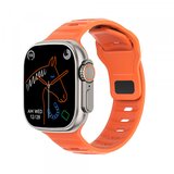 Smart Watch DT8 ultra narandzasti (silikonska narukvica)