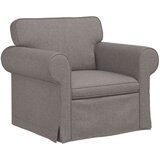 SOFA 2 pcs Sivo-smeđa Metal | shoptok.hr