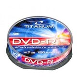  DVD-R TITANUM 4,7 GB X16, CAKE BOX 10 kom, 1281 Cijene