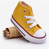 Boto Children's High Sneakers Yellow Filemon | Shoptok.si