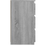  Noćni ormarići 2 kom sivi hrast 40x35x62 5 cm konstruirano drvo | shoptok.hr