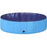  Sklopiva bazen za pse Plava 120 x 120 x 30 cm PVC - Plava 120 x 30 cm Cijene